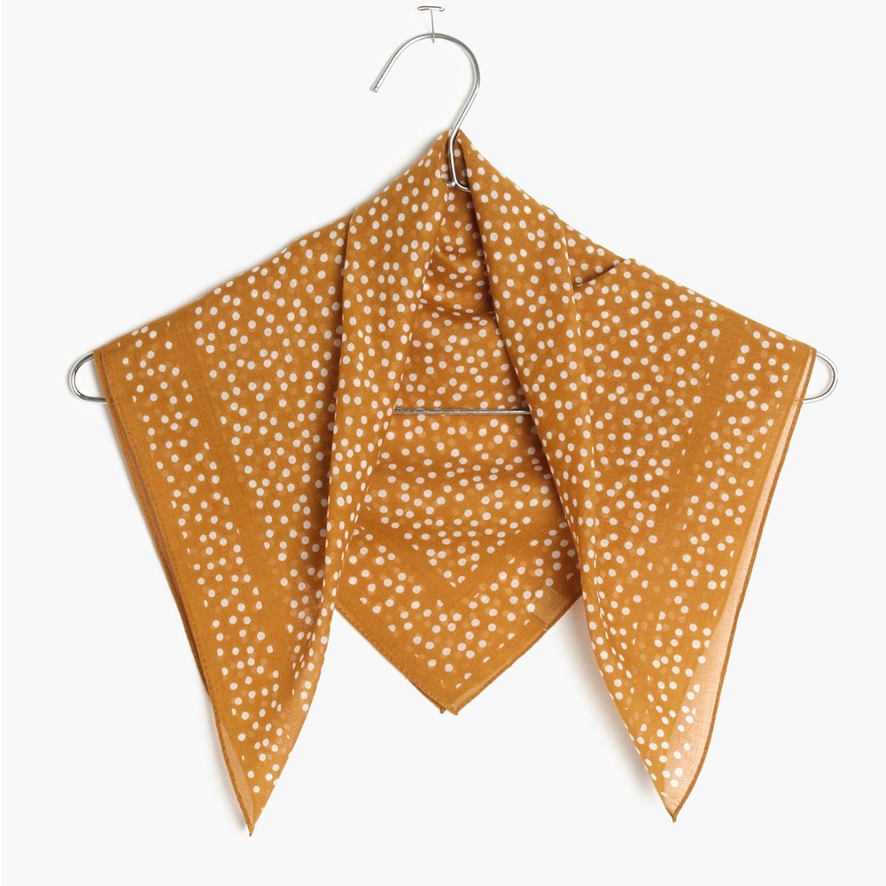 Polka Dot Bandana Scarf